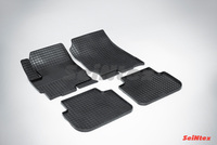 Резиновый коврик Seintex сетка для Mitsubishi COLT VI 2003-2012