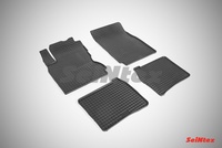Резиновый коврик Seintex сетка для Nissan NOTE 2005-2014