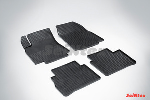 Резиновый коврик Seintex сетка для Nissan TIIDA 2007-2015