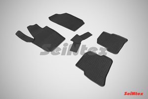 Резиновый коврик Seintex сетка для Seat Ibiza 2012-