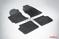 Резиновый коврик Seintex сетка для Toyota COROLLA (E12) 2001-2007