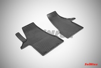 Резиновый коврик Seintex сетка для Volkswagen T5 2003-2015