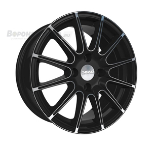 Скад Le-Mans 7*16 4/108 ET32 d65,1 Чёрный бархат