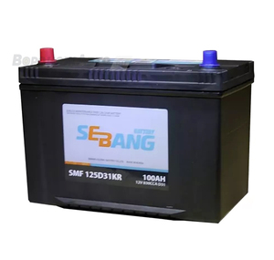Аккумулятор SEBANG SMF 100 А/ч прямая L+ EN 830A 306x173x225