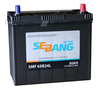 Аккумулятор SEBANG SMF 50 А/ч обратная R+ EN 480A 238x129x227