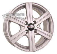 Techline 544 6*15 5/105 ET39 d56,6 silver