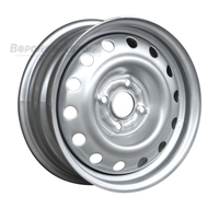 TREBL 53A45V 5,5*14 4/100 ET45 d56,1 silver