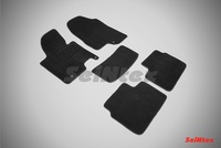 Ворсовый коврик Seintex для KIA CEED II 2012-
