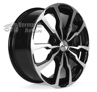 X Trike X-117 6,5*16 5/114,3 ET45 d67,1 BK/FP