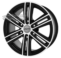 X Trike X-124 7,5*17 6/139,7 ET25 d106,1 BK/FP