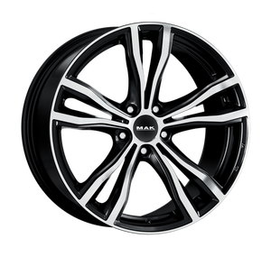 MAK X-Mode 9,5*21 5/112 ET37 d66,6 Black Mirror